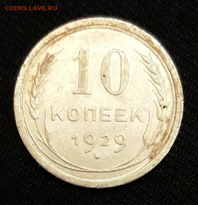 10 копеек 1929, шт. 1.1. Оценка. - 20191022_122823