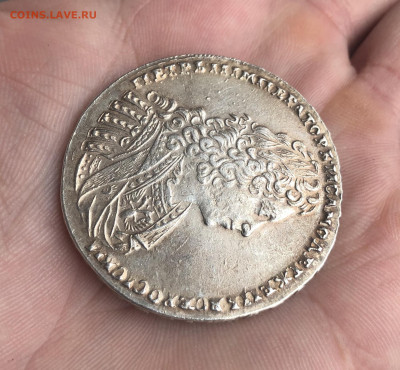 1 рубль 1728 год. - 3D157267-A814-45F6-A0E8-BD550F8EED7D
