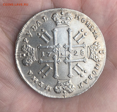 1 рубль 1728 год. - E1075BB3-B083-46A1-B200-2C30A1A7CF4A