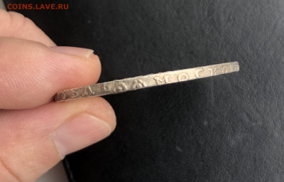 1 рубль 1728 год. - A253C0E2-8082-44BD-B54D-8E201FF92BB0