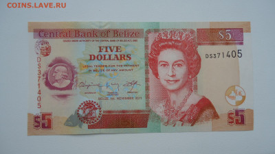 БЕЛИЗ 5 ДОЛЛАРОВ 2011 UNC - DSC06728.JPG