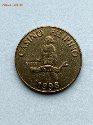 Жетон,CASINO FILIPINO до 24.10.2019г - IMG_20191020_115622_HDR