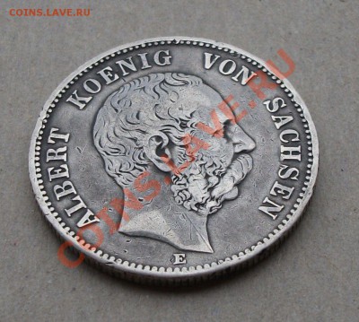 Саксония 2 марки 1880г. ДВОР "E" ОКОНЧАНИЕ 28 ИЮЛЯ 22.00 МСК - DSCF5467