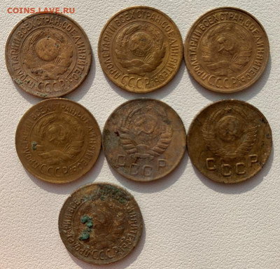 1 копейка 1926,1927,1930,1934,1934,1938,1949(7 монет) - IMG_6320