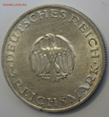 С РУБ. ГЕРМАНИЯ 3 марк 1929г. ЛЕССИНГ до 5.11 в 22-00 - IMG_8400.JPG