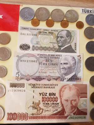 Сувенирная подборка монет и бон Турции на оценку - 20191023_210446