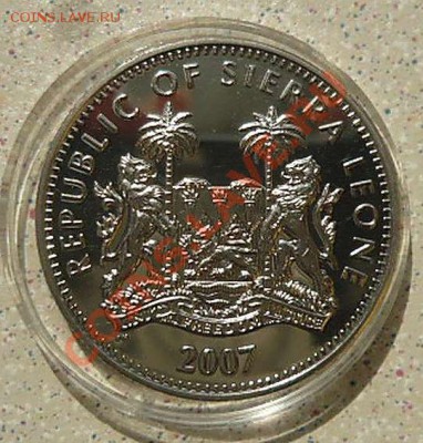 Сьерра-Леоне 1$ Слон2007г зеркальный блеск до 27.07 .21-00 - P1110808_thumb