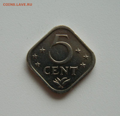 Нидерландские Антильские острова 5 центов 1982 г. до 28.10 - DSCN0018.JPG