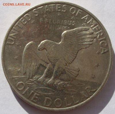 1 доллар Орёл 1972 D США. - 1 доллар Орёл 1972 D США - 1