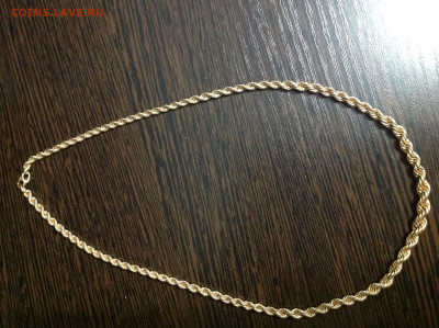 Цепь золотая 583 проба - image