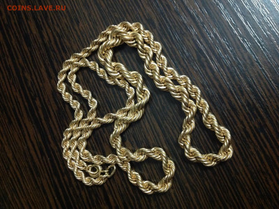 Цепь золотая 583 проба - image