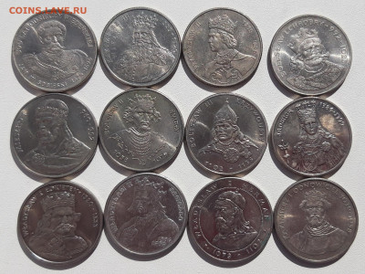 Польские короли 1979-1989гг (12 шт) до 31.10.19 - кор