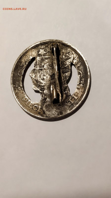 5 lati 1931 год. Значок из монеты (народное творчество) - IMG_20191026_210054