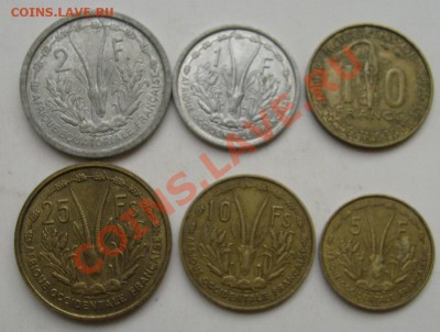 1-25 фр 1948-1957 гг Французские колонии оценка - S6300844.JPG