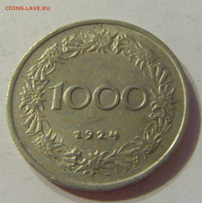 1000 крон 1924 Австрия №2 03.11.2019 22:00 МСК - CIMG4099.JPG