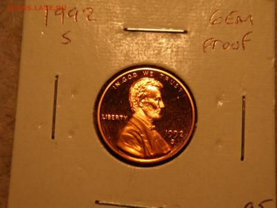 США 1 цент 1992 s PROOF...до 01.11.19...22-00мск. - DSC00139.JPG
