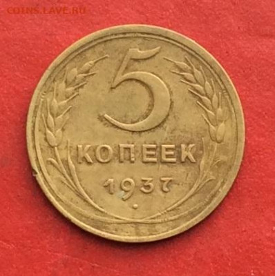 5 копеек 1937г до 31.10.19г - IMG_5461.JPG
