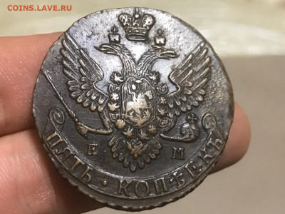5 копеек 1789 года, ЕМ. до 30.10.19 - 8464A60F-F15B-4DAB-B0D6-C905621746FC