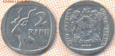 ЮАР 2 ранда 1989 г., до 3.11.2019 г. 22.00 по Москве - ЮАР 2 ранда 1989  8240