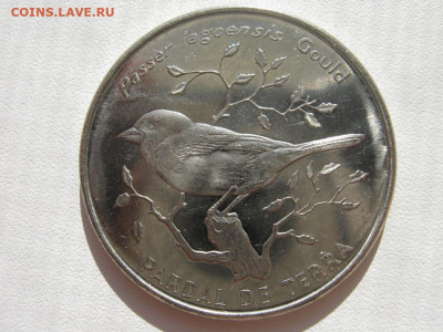 Кабо-Верде 50 эскудо 1994 птица воробей Яго до 31.10 22:00 - IMG_5321_1.JPG