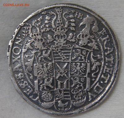 Талер 1593 Германия Саксония Правители 30.10.19 (ср. 22-30) - DSC08867.JPG