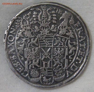 Талер 1593 Германия Саксония Правители 30.10.19 (ср. 22-30) - DSC08865.JPG