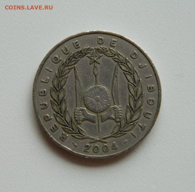 Джибути 100 франков 2004 г. (Фауна). до 31.10.2019 - DSCN9916.JPG