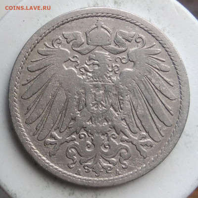 Германия 10 пфеннигов 1898 года до 01.11.2019 - IMG_20191018_160159