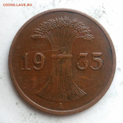 Германия 1 пфенниг 1935 года до 01.11.2019 - IMG_20191018_160013