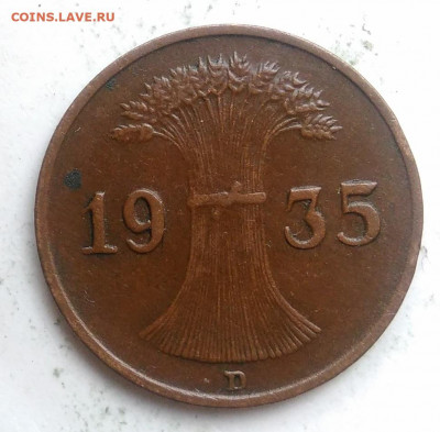 Германия 1 пфенниг 1935 года до 01.11.2019 - IMG_20191018_160001