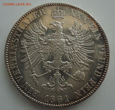 Талер 1861 ( Полированный чекан) - DSC09788.JPG