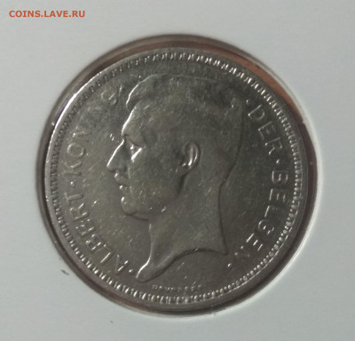 С 200 р. Бельгия 20 франков 1934. DER BELGEN - 137272061