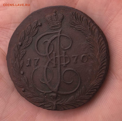 5 копеек 1770 год. - ADAD8CD6-1ACD-458C-9CDF-BEEF65792B45