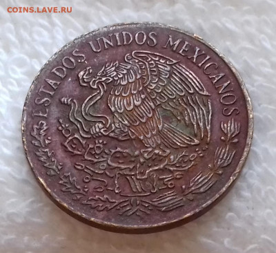 МЕКСИКА 5 сентаво 1975 до 4 ноября 22-00 с рубля - МЕКСИКА 5 сентаво 1975 20191028_150311
