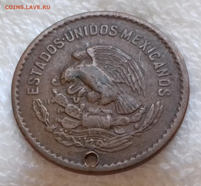 МЕКСИКА 5 сентаво 1944 до 4 ноября 22-00 - МЕКСИКА 5 сентаво 1944 20191028_150236