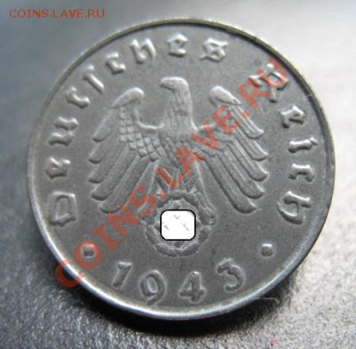 Третий рейх, 1943, 10 пф, до 02,08 в 21-00 мск - 1943 10 