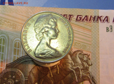 АВСТРАЛИЯ 10 центов 1968 г  до  05.11         22 ч - IMG_3156.JPG