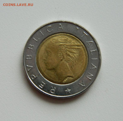 Италия 500 лир 1992 г. (БИМ). до 04.11.19 - DSCN0035.JPG
