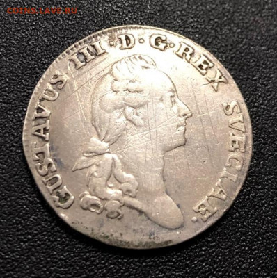 6 риксдалера 1783 с 200 руб. до 3.11.19 22:00 - image-30-10-19-12-14-8