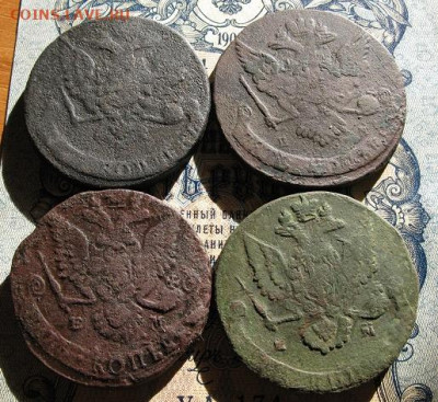 4 пятака Екатерина 2 ,Елизавета.1760,64,80,82 г. - IMG_2034.JPG