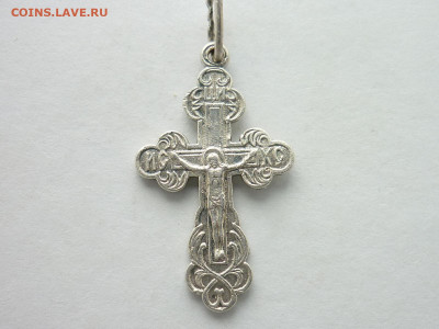 Крестик серебр-ый, 2.1гр., 87-я пр. (2 клейма:"РПЦ" и "87") - P1040190.JPG