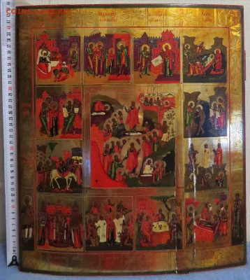 Икона Праздники. Большая. 19 век. Короткий. - 2019-08-22_17-05-43