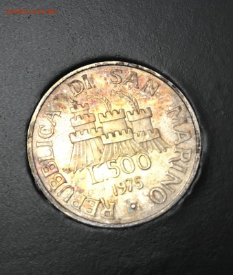 Сан-Марино 500 лир 1975 до 21.30 МСК 02.11.2019 - B18B3A1A-EB52-4070-BD15-3F2F1A3FB1B5