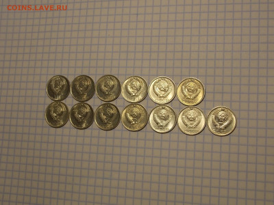 10 копеек с 1977 по 1990г 13шт. до 4.11.19 до 22-00 мск - DSCN1086.JPG