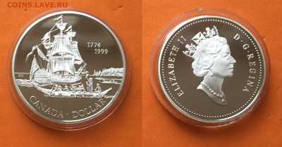 Канада 1$ 1999г 225 лет открытию острова Хайда-Гуай, 03.11 - IMG_3866.JPG