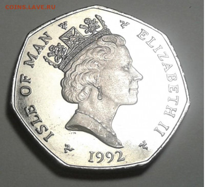 50пенсов,Isle of Man, Christmas,1992г. до 05.11.19г. 22:00 - 20191031_180657
