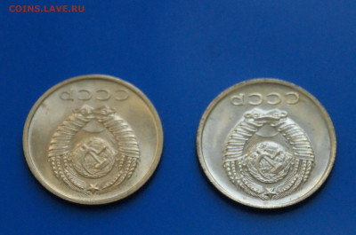 Справа - 20 к. 1967 г. с набора (для сравнения). - 3.09.JPG