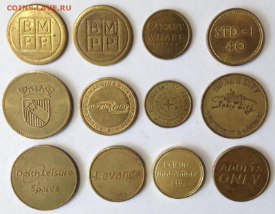99 иностранных жетона - Жетоны 5.JPG