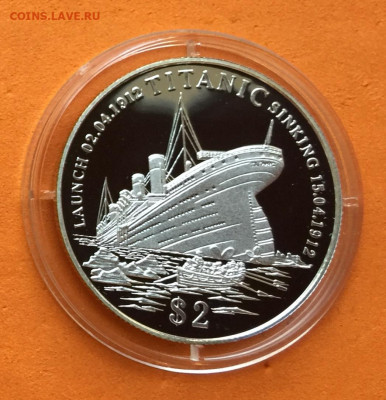 Кирибати 2$ 1998г Титаник , до 04.11.19г - IMG_3459