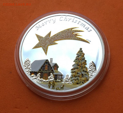 Палау 5 долларов 2010 г. Рождество ,до 04.11.19г - IMG_3284